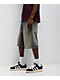 Empyre Faded Blue Wash Loose Fit Skate Shorts - Thumbnail image 5 of 5
