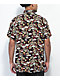 Empyre Feudal Flames Black Short Sleeve Button Up Shirt - Thumbnail image 3 of 3