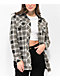 Empyre Finley Grey & Blue Plaid Tech Fleece - Thumbnail image 1 of 4