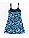 Empyre Flame & Dawn Blue Mesh Tank Top Dress - Thumbnail image 7 of 7