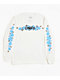 Empyre Flowers N Surf White Long Sleeve T-Shirt - Thumbnail image 4 of 5