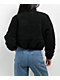 Empyre Flynn Black Crop Top Puffer Fleece - Thumbnail image 2 of 4