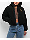 Empyre Flynn Black Crop Top Puffer Fleece - Thumbnail image 1 of 4