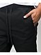 Empyre Franc pantalones negros de cintura elástica