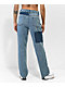 Empyre Frankie Patched Dad Jeans - Thumbnail image 2 of 8