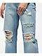 Empyre Frankie jeans de papá con lavado claro