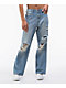Empyre Frankie jeans de papá con lavado claro
