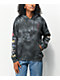 Empyre Fredia Foil Fish Black Tie Dye Hoodie - Thumbnail image 2 of 4