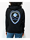 Empyre Fredia Glow Alien Sudadera negra con capucha