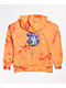Empyre Fredia sudadera con capucha con tinte de corbata naranja