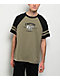 Empyre Gas Rat Black & Green Wash Raglan T-Shirt  - Thumbnail image 1 of 3