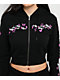 Empyre Girl At A Concert Black Crop Zip Hoodie - Thumbnail image 3 of 5