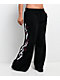 Empyre Girl At A Concert Black Wide Leg Sweatpants - Thumbnail image 3 of 8