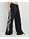 Empyre Girl At A Concert Black Wide Leg Sweatpants - Thumbnail image 7 of 8