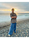 Empyre Glen Black, White & Brown Stripe Short Sleeve Zip Shirt - Thumbnail image 8 of 8
