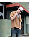 Empyre Glen Brown Zip Work Shirt - Thumbnail image 3 of 4