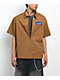Empyre Glen Brown Zip Work Shirt - Thumbnail image 1 of 4