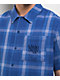 Empyre Glen Shadow Plaid Blue Button Up Shirt - Thumbnail image 3 of 3