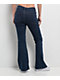 Empyre Glimmer Evening Dark Blue Mid Rise Flare Jeans - Thumbnail image 2 of 9