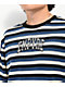 Empyre Good Sport Blue, Black & Tan Stripe T-Shirt - Thumbnail image 3 of 3