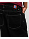 Empyre Graffiti Cat Black Ultra Loose Skate Jeans - Thumbnail image 4 of 9