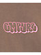 Empyre Graffiti Embroidered Brown T-Shirt - Thumbnail image 2 of 3