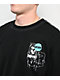 Empyre Graffiti Sign Embroidered Black T-Shirt  - Thumbnail image 3 of 4
