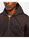 Empyre Grate Brown Hooded Canvas Jacket - Thumbnail image 3 of 7