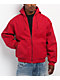 Empyre Grate Red Hooded Canvas Jacket - Thumbnail image 7 of 7