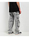 Empyre Grey Zip Off Cargo Denim Skate Jeans - Thumbnail image 2 of 9