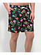 Empyre Grom Floral Black Board Shorts