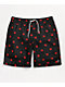 Empyre Grom Hearts traje de baño negro y rojo