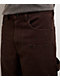 Empyre Hammer Dude Brown Canvas Loose Fit Skate Pants - Thumbnail image 3 of 7