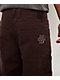 Empyre Hammer Dude Brown Canvas Loose Fit Skate Pants - Thumbnail image 4 of 7