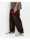 Empyre Hammer Dude Brown Canvas Loose Fit Skate Pants - Thumbnail image 5 of 7