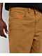 Empyre Hammer Man Dark Khaki Canvas Loose Fit Carpenter Skate Pants - Thumbnail image 3 of 6