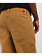 Empyre Hammer Man Dark Khaki Canvas Loose Fit Carpenter Skate Pants - Thumbnail image 4 of 6