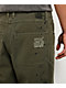 Empyre Hammer Man Green Canvas Loose Fit Carpenter Skate Pants - Thumbnail image 6 of 7