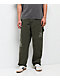 Empyre Hammer Man Green Canvas Loose Fit Carpenter Skate Pants - Thumbnail image 1 of 7