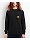 Empyre Hammer Time Black Long Sleeve Pocket T-Shirt - Thumbnail image 1 of 2
