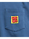Empyre Hammer Time Blue Long Sleeve Pocket T-Shirt - Thumbnail image 2 of 2