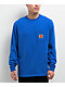 Empyre Hammer Time Royal Blue Long Sleeve Pocket T-Shirt - Thumbnail image 1 of 2