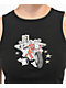 Empyre High Roller Black Crop Tank Top - Thumbnail image 2 of 2