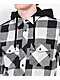 Empyre Hit Back Black & White Hooded Flannel - Thumbnail image 3 of 3