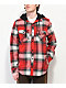 Empyre Hit Back Red Hooded Flannel Shirt - Thumbnail image 1 of 4