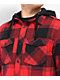 Empyre Hit Back Red Hooded Flannel - Thumbnail image 3 of 4