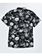 Empyre Inverted camisa de manga corta negra floral