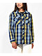 Empyre Jayden Blue & Yellow Flannel Shirt