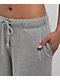 Empyre Jemma Applique Grey Oversized Wide Leg Sweatpants - Thumbnail image 4 of 6