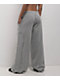 Empyre Jemma Applique Grey Oversized Wide Leg Sweatpants - Thumbnail image 2 of 6